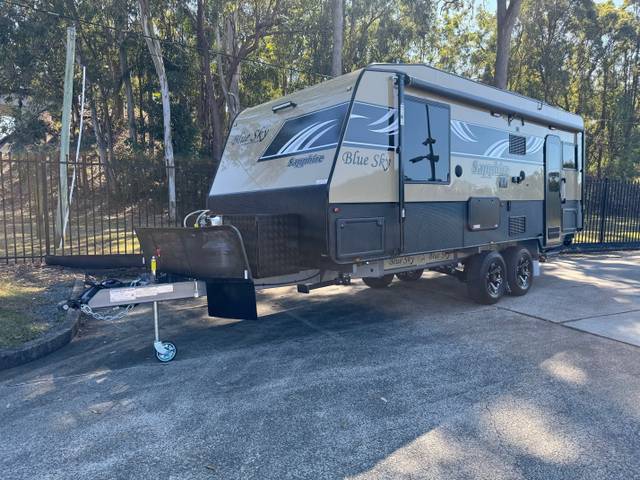 Blue Sky Sapphire 21ft Off Road Club Lounge, Off Road caravan