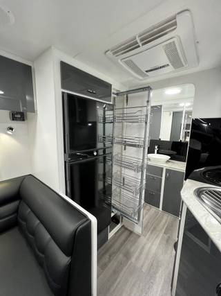 Blue Sky Splendour 21ft Angled Kitchen view 16