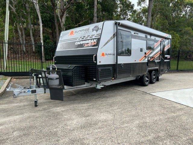 Sunrise Caribbean 23ft Rear Club Lounge, Semi Off Road caravan
