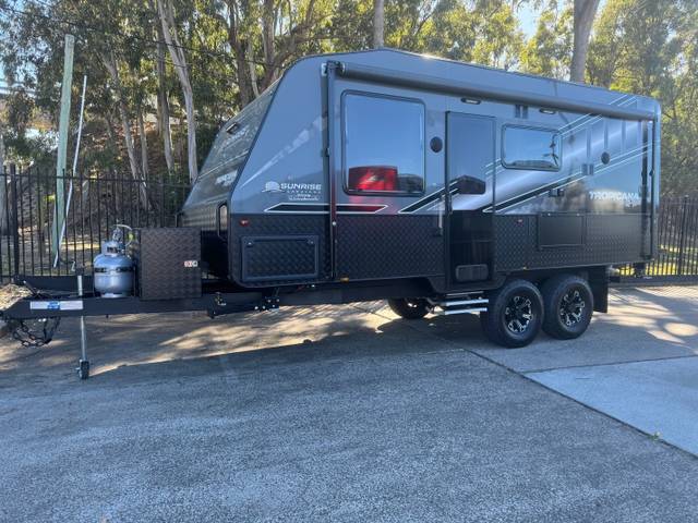 Sunrise Tropicana 18ft9 Tandem Axle, Off Road caravan